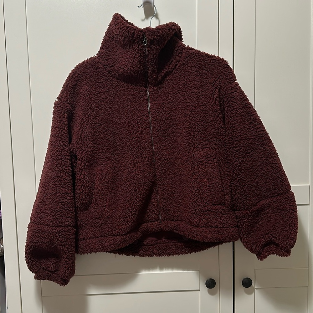 Lululemon Cinchable Fleece Zip-Up